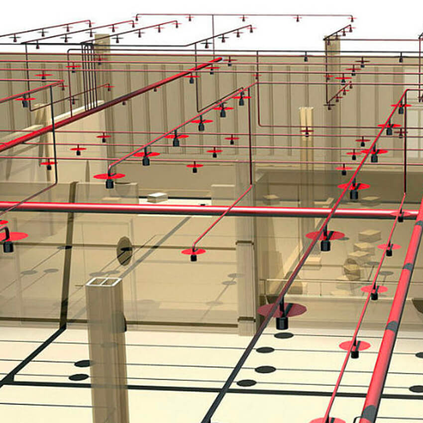Спринклерное пожаротушение проект